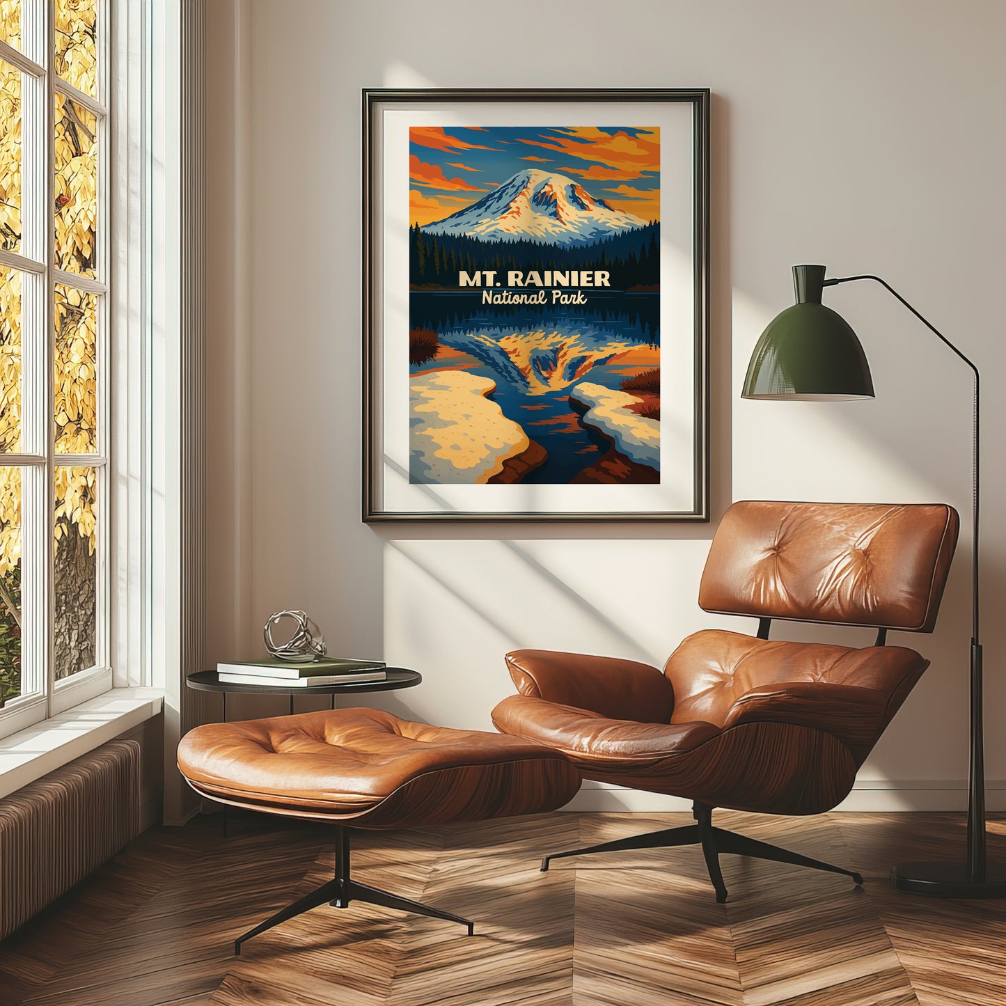 Mt Rainier National Park Poster #2