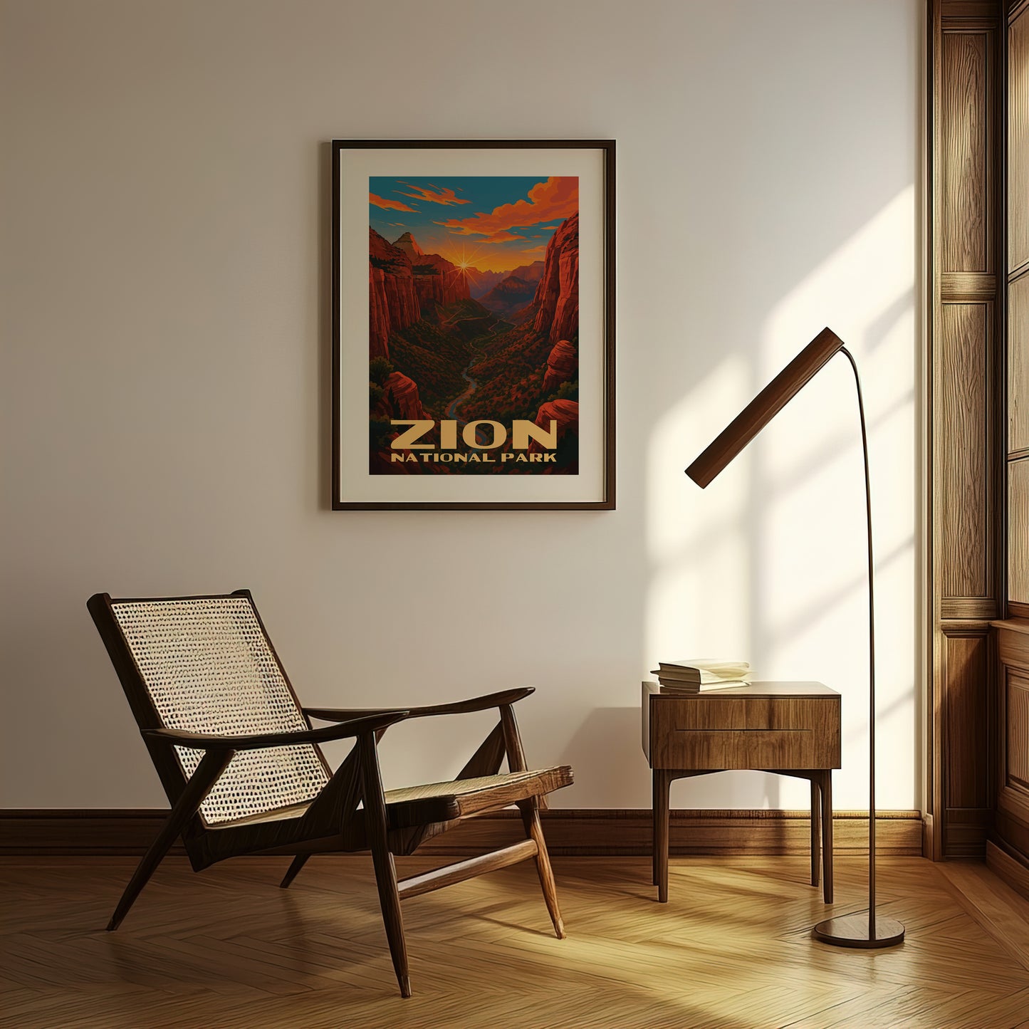 Zion National Park Poster