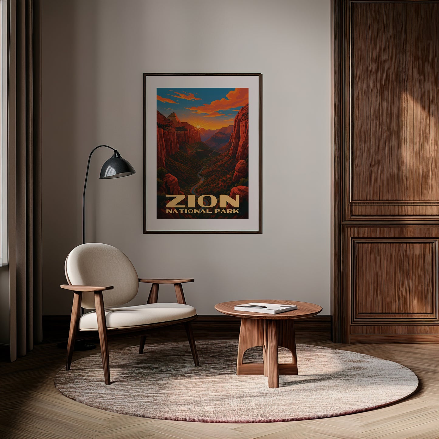 Zion National Park Poster