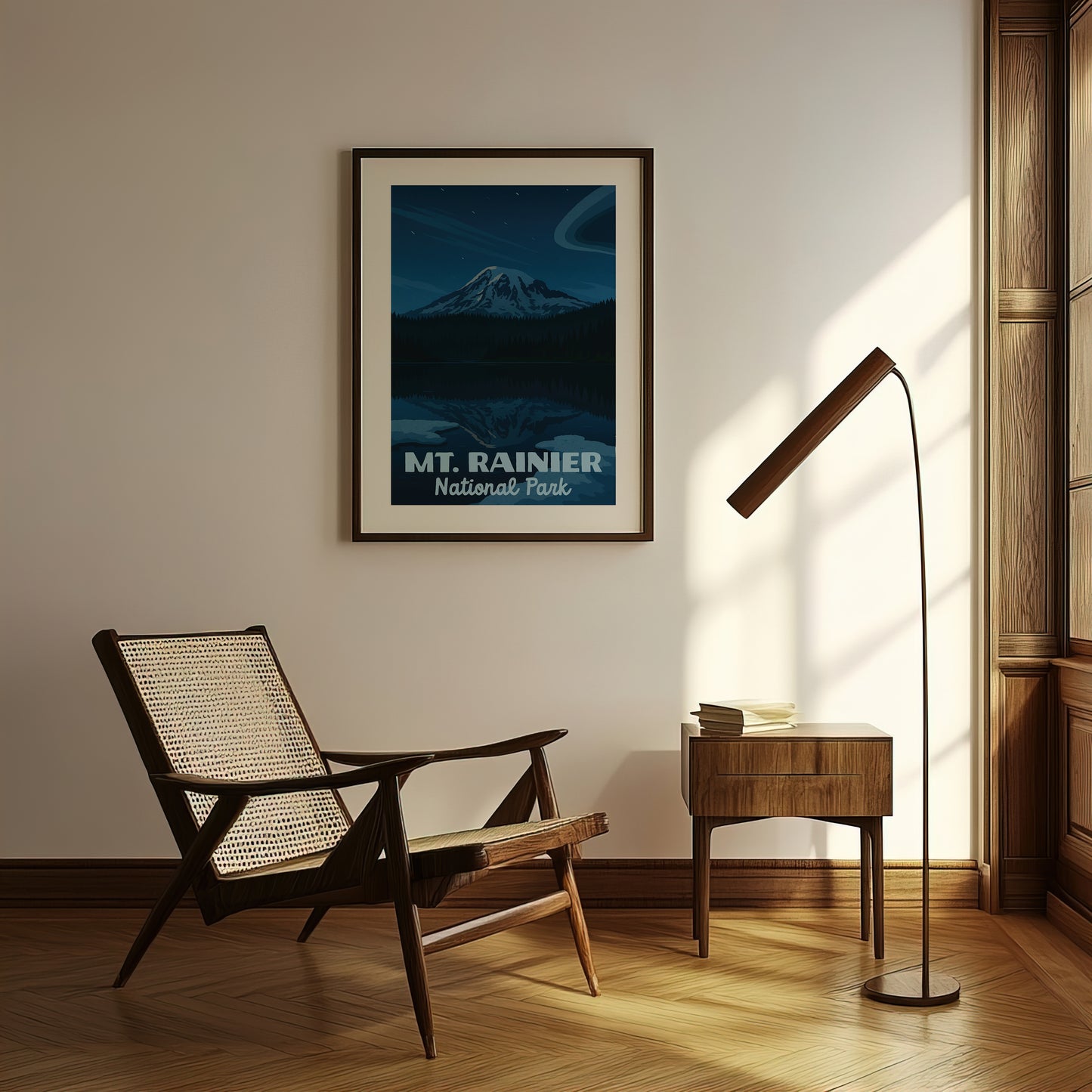 Mt Rainier National Park Poster