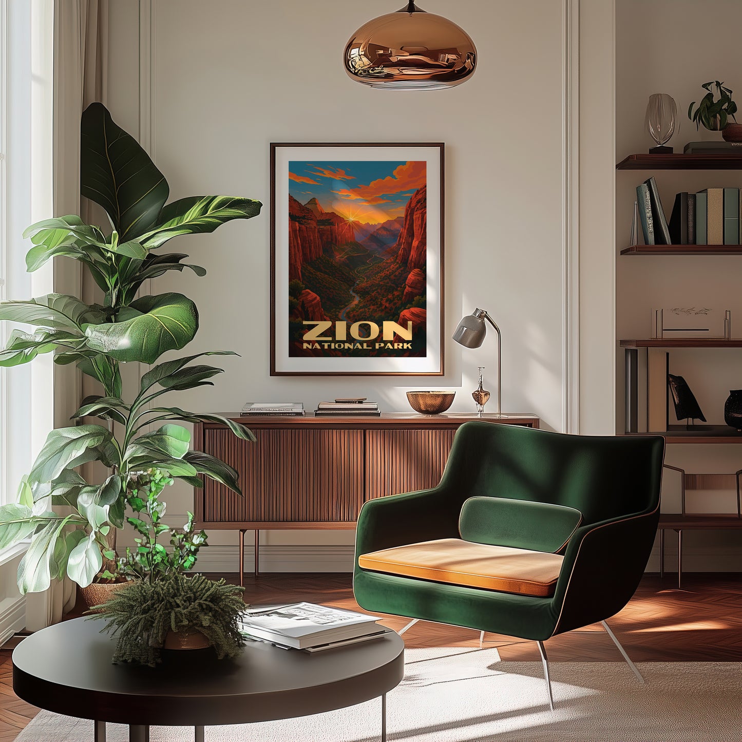 Zion National Park Poster