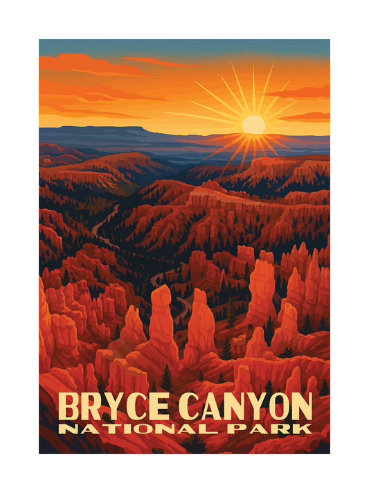 Bryce Canyon National Park Poster