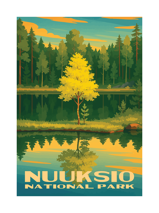 Nuuksio National Park Poster
