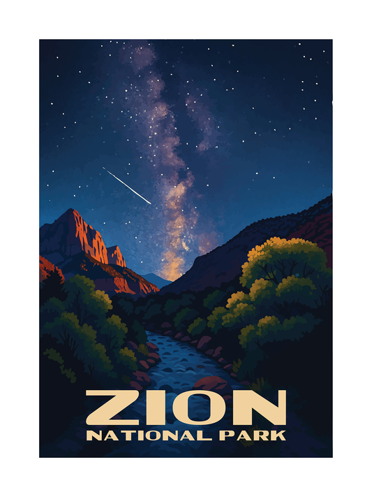 Zion National Park Poster #2